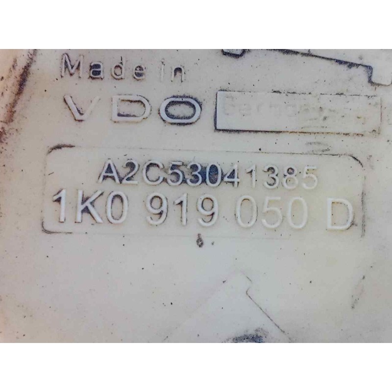 Recambio de aforador para volkswagen golf v berlina (1k1) 1.9 tdi referencia OEM IAM 1K0919050D 5.PINES CON.BOMBA