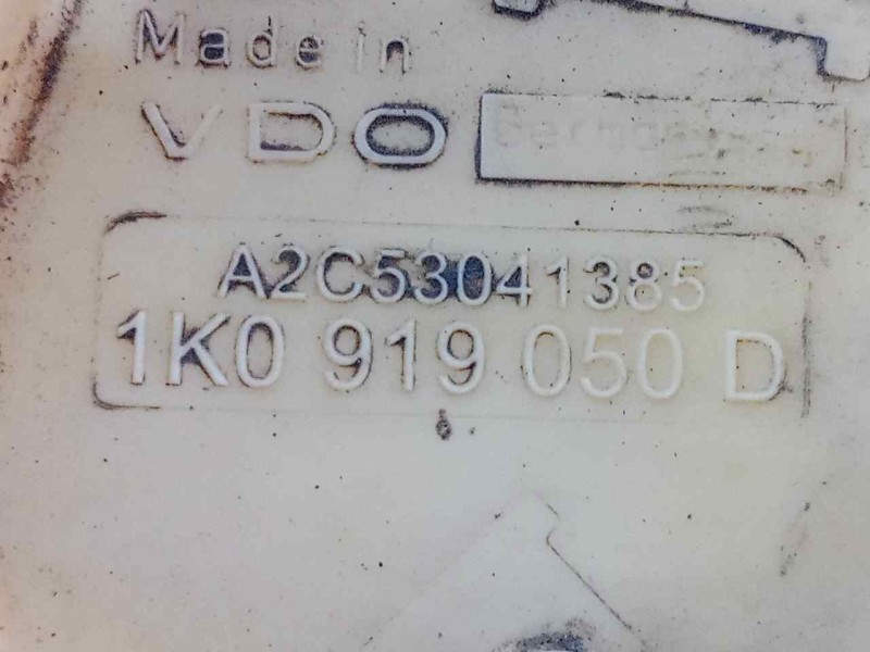 Recambio de aforador para volkswagen golf v berlina (1k1) 1.9 tdi referencia OEM IAM 1K0919050D 5.PINES CON.BOMBA