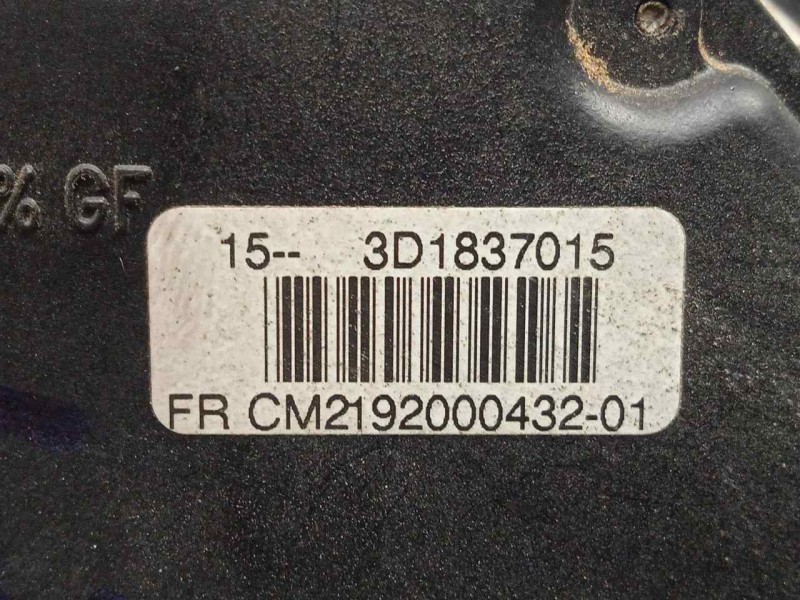 Recambio de cerradura puerta delantera izquierda para seat altea (5p1) 1.6 referencia OEM IAM 3D1837015 9.PINES CONECTOR.AZUL