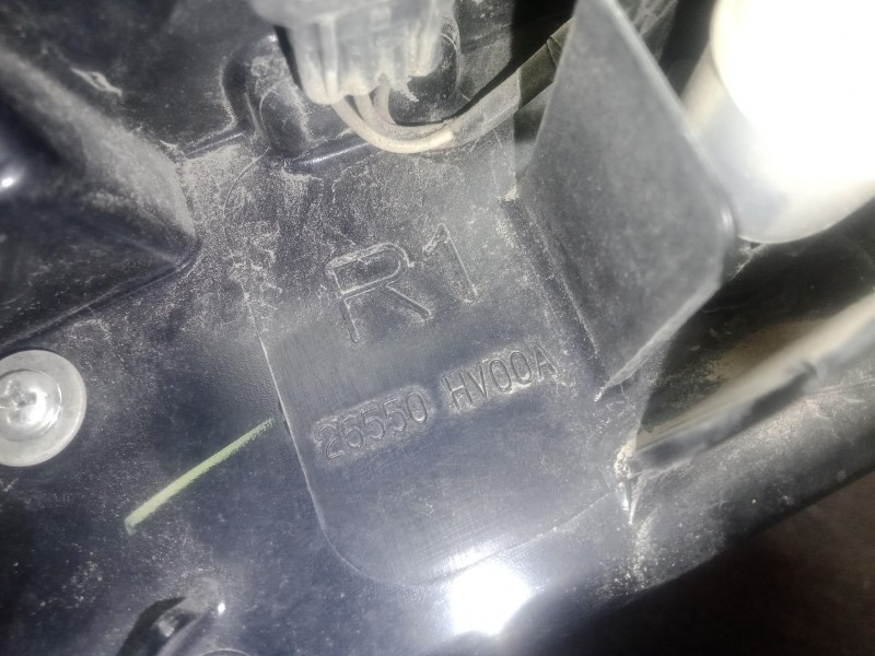 Recambio de piloto trasero derecho para nissan qashqai ii (j11, j11_) 1.5 dci referencia OEM IAM 26550HV00A  