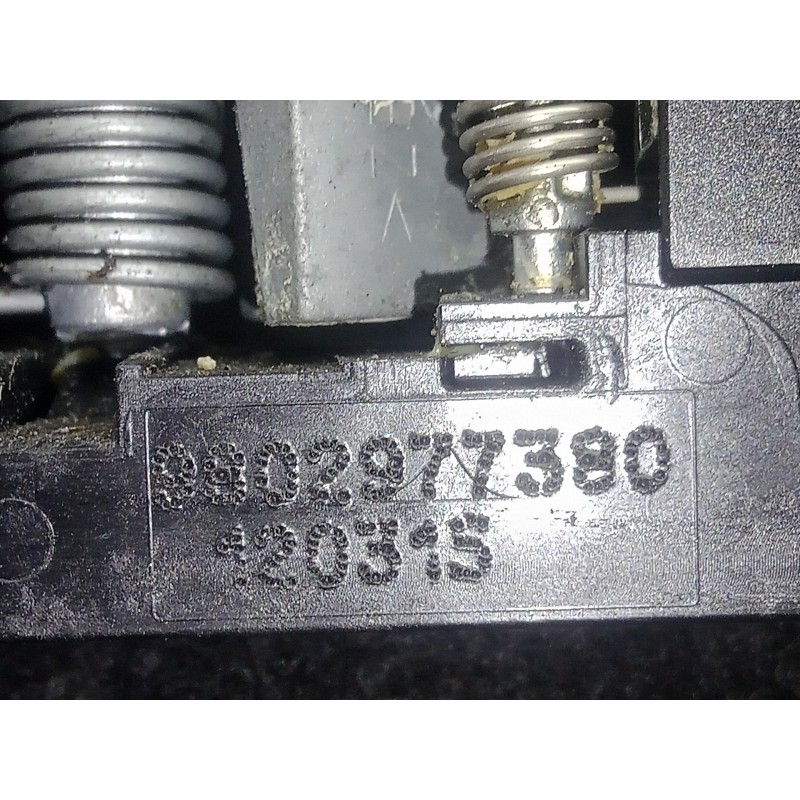 Recambio de maneta exterior trasera izquierda para peugeot 308 1.6 16v e-hdi fap referencia OEM IAM 9802977380 13-17 GRIS