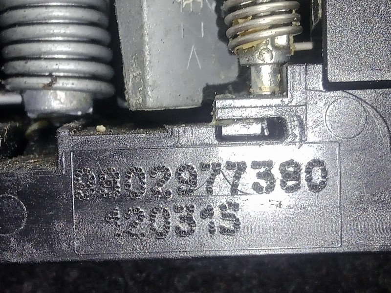Recambio de maneta exterior trasera izquierda para peugeot 308 1.6 16v e-hdi fap referencia OEM IAM 9802977380 13-17 GRIS