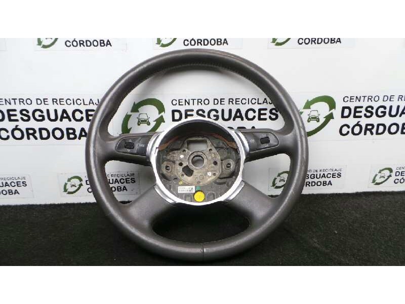 Recambio de volante para audi a8 (4e2) 4.2 quattro referencia OEM IAM 4E0419091AN-61537015C CUERO.GRIS LEVAS.MARCHAS