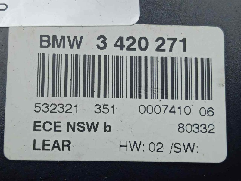 Recambio de interruptor luces para bmw x3 (e83) 2.0 turbodiesel cat referencia OEM IAM 3420271  