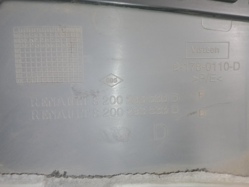 Recambio de guarnecido puerta delantera derecha para renault clio iii 1.2 referencia OEM IAM 8200293530D - 8200293533D  