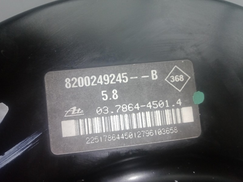 Recambio de servofreno para renault clio iii 1.2 referencia OEM IAM 8200249245B - 03786445014 ATE 