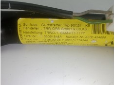 Recambio de pretensor airbag izquierdo para renault clio iii 1.2 referencia OEM IAM 8200454686 2.PINES  2