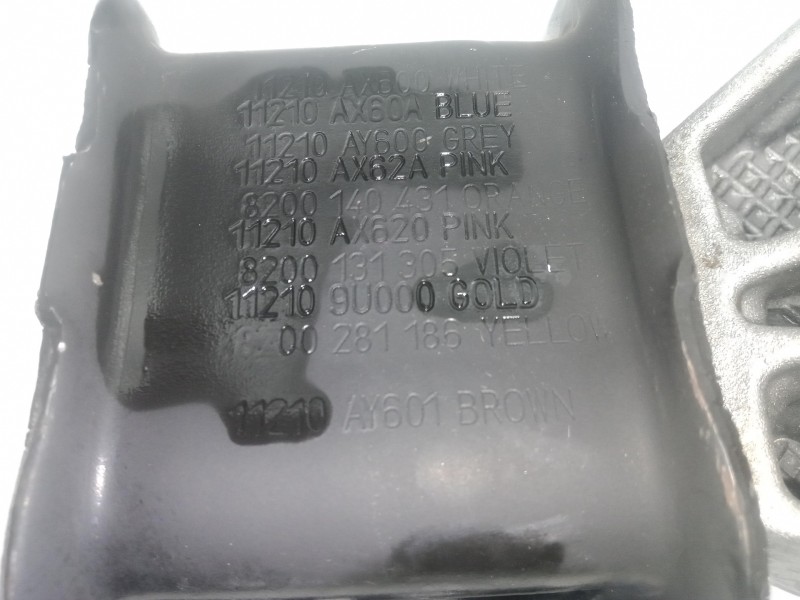 Recambio de soporte motor para renault clio iii 1.2 referencia OEM IAM 8200586890  