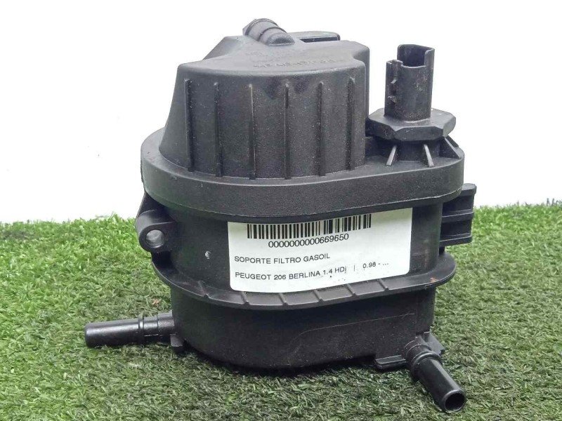 Recambio de soporte filtro gasoil para peugeot 206 berlina 1.4 hdi referencia OEM IAM 24424887  
