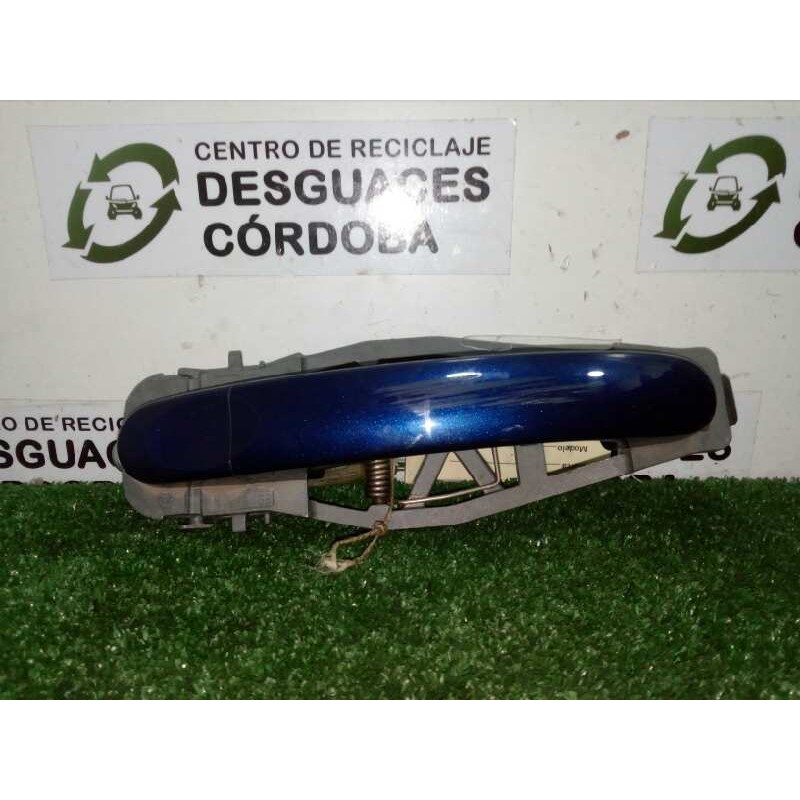 Recambio de maneta exterior trasera derecha para volkswagen touran (1t2) 2.0 tdi referencia OEM IAM 1T0837886B-1T0839886A  AZUL