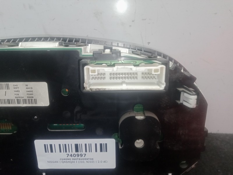 Recambio de cuadro instrumentos para nissan qashqai i (j10, nj10) 2.0 dci referencia OEM IAM JD09B - 1771D74 - A241D  