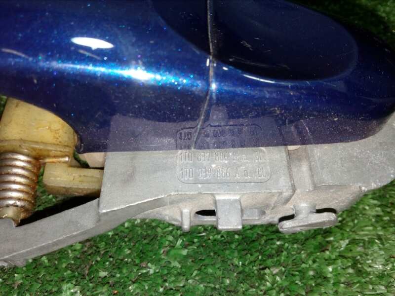 Recambio de maneta exterior trasera derecha para volkswagen touran (1t2) 2.0 tdi referencia OEM IAM 1T0837886B-1T0839886A  AZUL