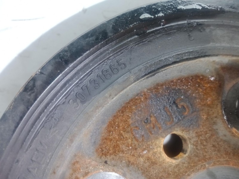 Recambio de polea cigueñal para volvo s80 i (184) d5 referencia OEM IAM 30731865  