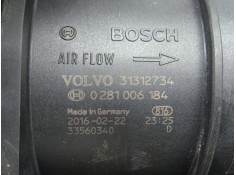 Recambio de caudalimetro para volvo s80 i (184) d5 referencia OEM IAM 0281006184 - 31312734   2