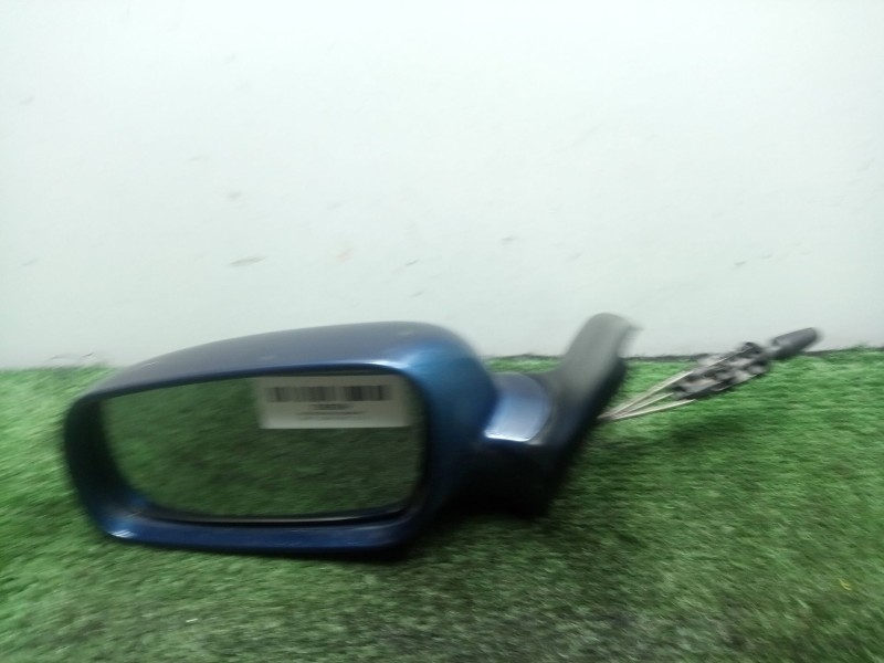 Recambio de retrovisor izquierdo para seat leon (1m1) 1.6 referencia OEM IAM 1M0857933 AZUL MANUAL - CUADRADO