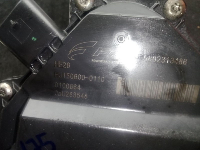 Recambio de valvula egr para iveco daily vi furgoneta 33s12, 35s12, 35c12 referencia OEM IAM 5802313486 - HU1506000110  FPT