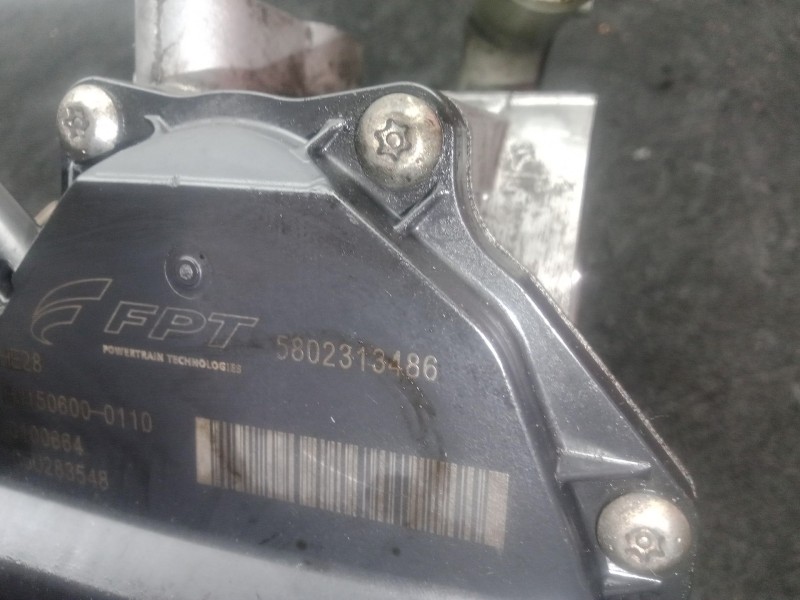 Recambio de valvula egr para iveco daily vi furgoneta 33s12, 35s12, 35c12 referencia OEM IAM 5802313486 - HU1506000110  FPT