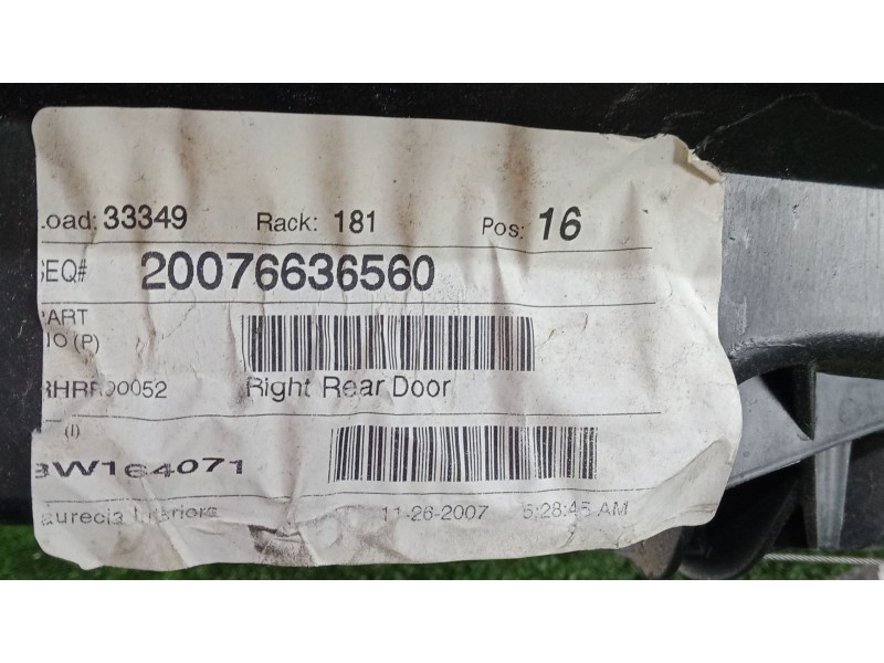 Recambio de elevalunas trasero derecho para jeep cherokee (kk) 2.8 crd 4x4 referencia OEM IAM 20076636560 CHAPON 