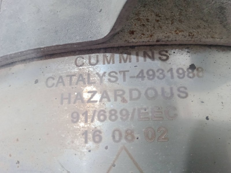 Recambio de filtro de particulas para nissan atleon tk3.95 (80.19) referencia OEM IAM 20100LB00A - 4931988  