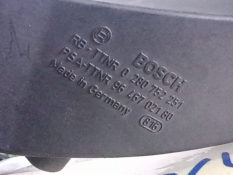 Recambio de pedal acelerador para citroën c3 pluriel 1.6 16v sensodrive referencia OEM IAM 0280752251  