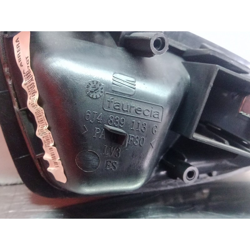 Recambio de maneta interior trasera izquierda para seat ibiza (6j5) 1.2 tdi referencia OEM IAM 6J4839113G  
