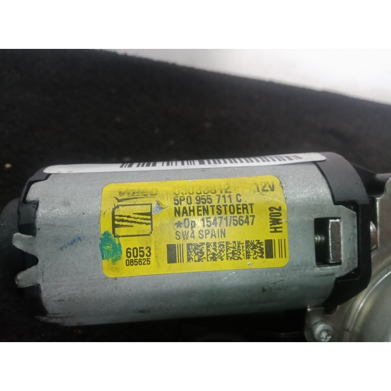 Recambio de motor limpia trasero para seat altea xl (5p5) 1.6 bivalent - gasolina / gas licuado del petróleo. gpl referencia OEM