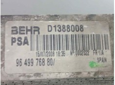 Recambio de intercooler para peugeot 607 (s2) 2.7 hdi fap cat (uhz / dt17ted4) referencia OEM IAM 9649976880 - D1388008 725X365X 2