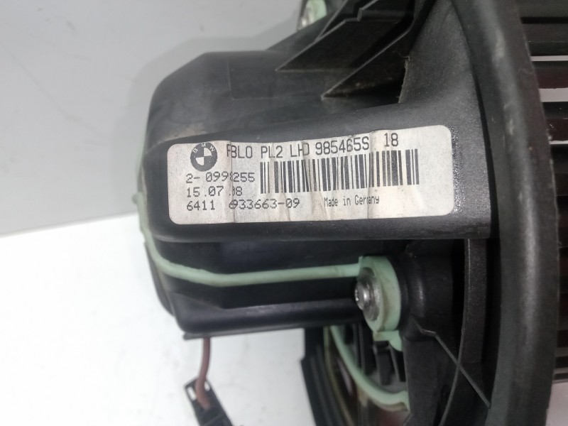 Recambio de motor calefaccion para bmw serie 1 berlina (e81/e87) 2.0 turbodiesel cat referencia OEM IAM 20998255-6411693366309  
