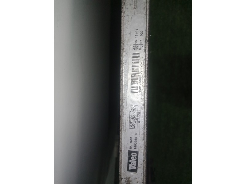 Recambio de radiador agua para ford kuga (cbv) 2.0 tdci cat referencia OEM IAM 8V4180342AC-M135707B-6G918005DC-989298WG VALEO 