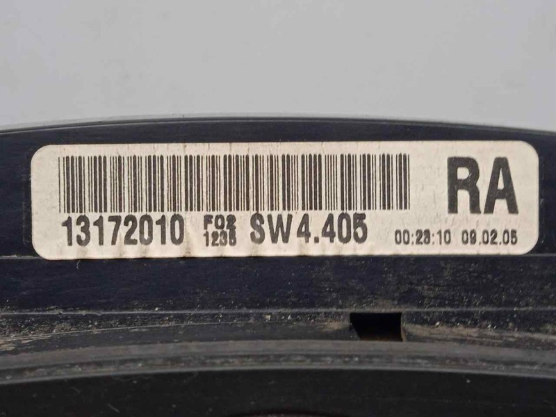 Recambio de cuadro instrumentos para opel astra h berlina 1.6 16v referencia OEM IAM 13172010 ASTRA.H 