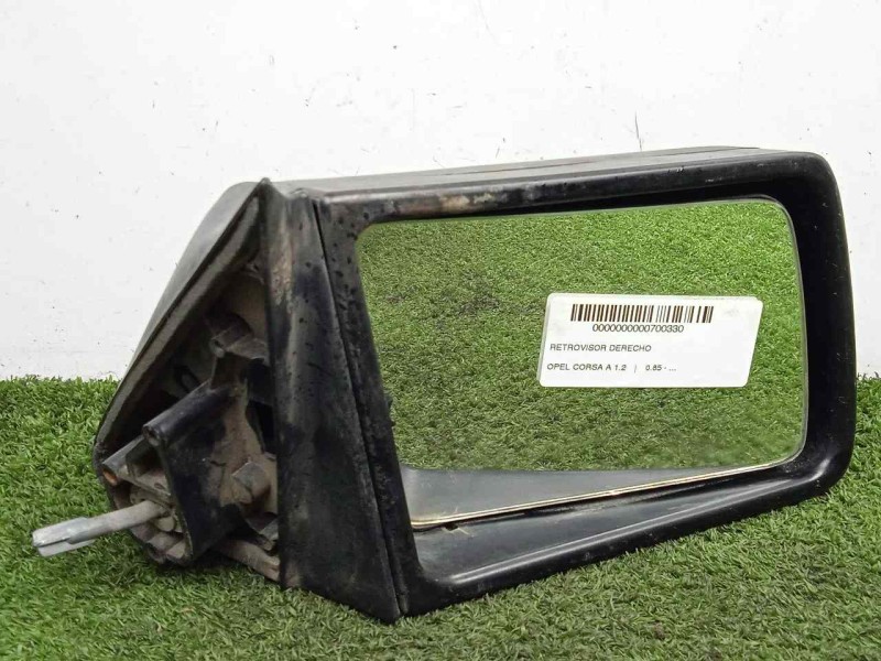 Recambio de retrovisor derecho para opel corsa a 1.2 referencia OEM IAM SIN REFERENCIA MANUAL NEGRO