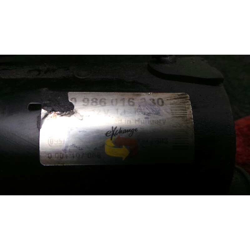 Recambio de motor arranque para audi a4 berlina (b5) 1.8 20v turbo referencia OEM IAM 0986016330 BOSCH 9.DIENTES