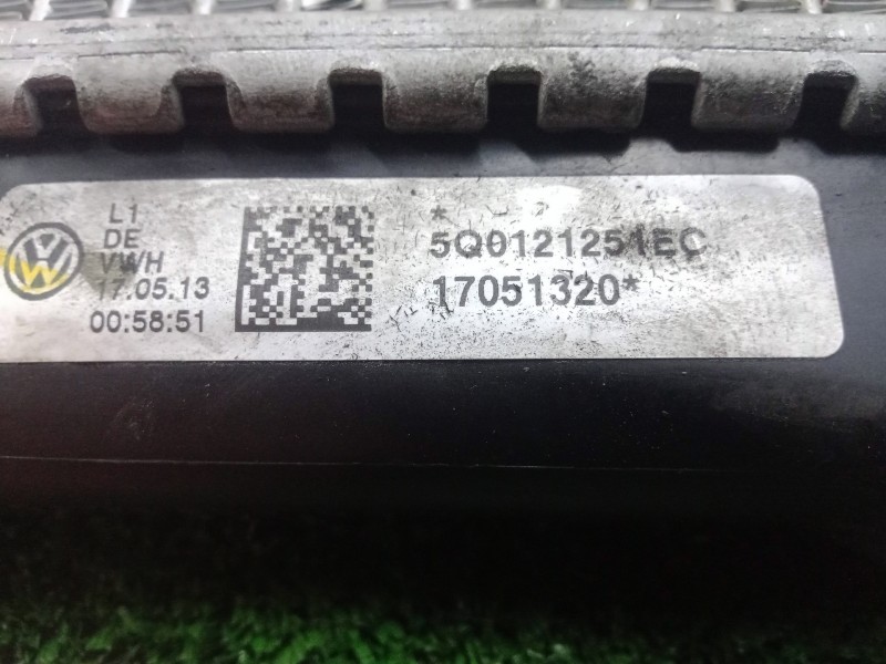 Recambio de radiador agua para volkswagen golf vii lim. 1.6 tdi dpf referencia OEM IAM 5Q0121251EC-17051320  