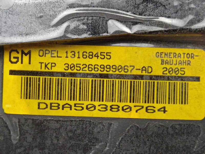 Recambio de airbag delantero izquierdo para opel astra h berlina 1.6 16v referencia OEM IAM 13168455  