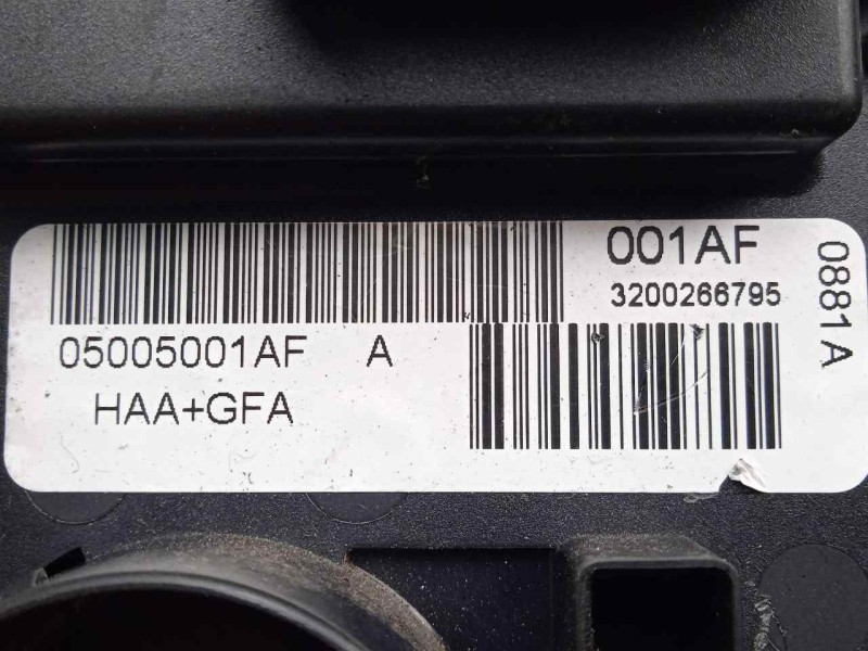 Recambio de mando calefaccion / aire acondicionado para chrysler voyager (rg) 2.5 crd cat referencia OEM IAM 05005001AF - 320026