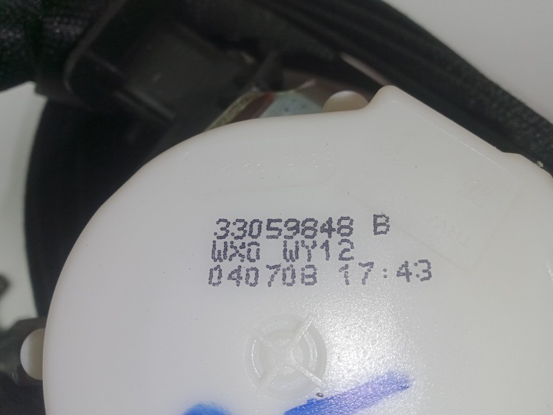 Recambio de cinturon seguridad delantero izquierdo para bmw serie 1 berlina (e81/e87) 2.0 turbodiesel cat referencia OEM IAM 330
