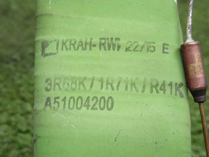 Recambio de resistencia calefaccion para dacia dokker 1.5 dci diesel fap cat referencia OEM IAM A51004200  