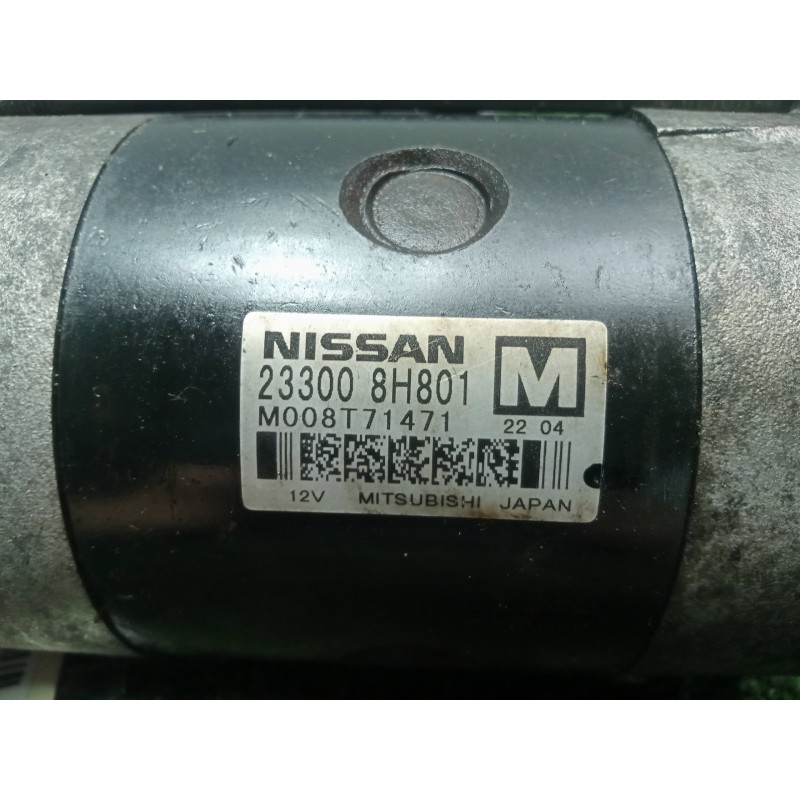 Recambio de motor arranque para nissan primera berlina (p12) 2.2 16v turbodiesel cat referencia OEM IAM 233008H801-M008T71471 12