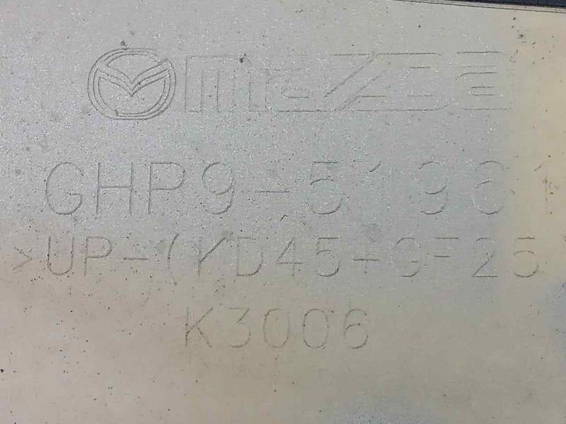 Recambio de aleron trasero para mazda 6 kombi ()(.2012) 2.2 turbodiesel cat referencia OEM IAM GHP951961  