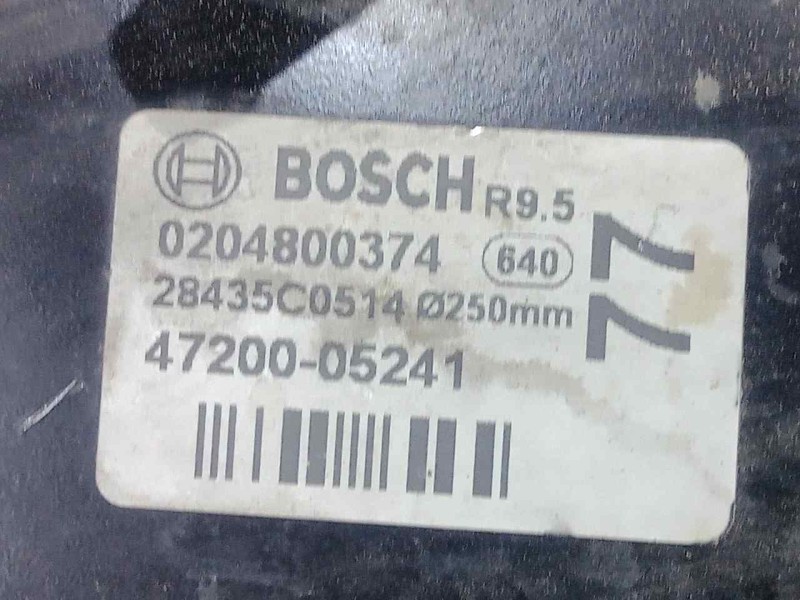Recambio de servofreno para toyota avensis (t27) 2.2 d-4d cat referencia OEM IAM 0204800374 - 4720005241 BOSCH 
