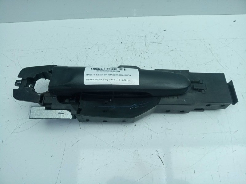 Recambio de maneta exterior trasera izquierda para nissan micra (k13) 1.2 cat referencia OEM IAM L1 - 27K14  