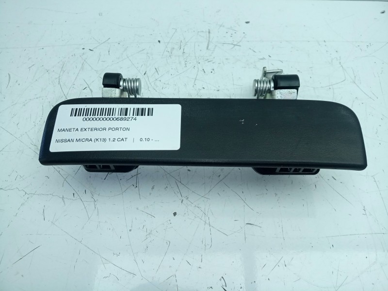 Recambio de maneta exterior porton para nissan micra (k13) 1.2 cat referencia OEM IAM 906061HB3A  
