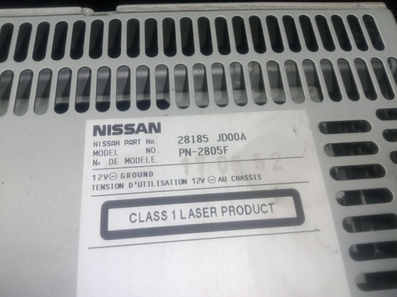 Recambio de sistema audio / radio cd para nissan qashqai i (j10, nj10) 2.0 dci referencia OEM IAM 28185JD00A  