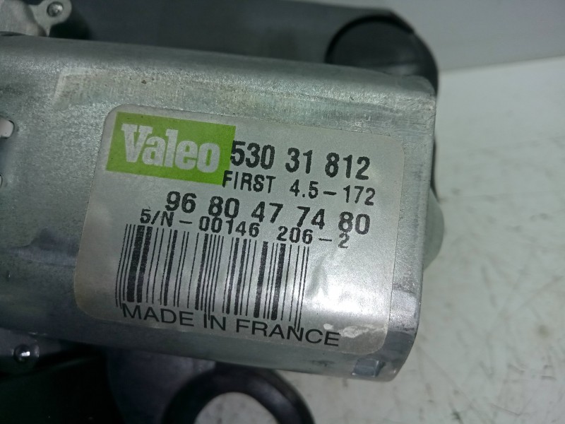 Recambio de motor limpia trasero para citroën c4 lim. 1.6 hdi fap referencia OEM IAM 9680477480 - 53031812  