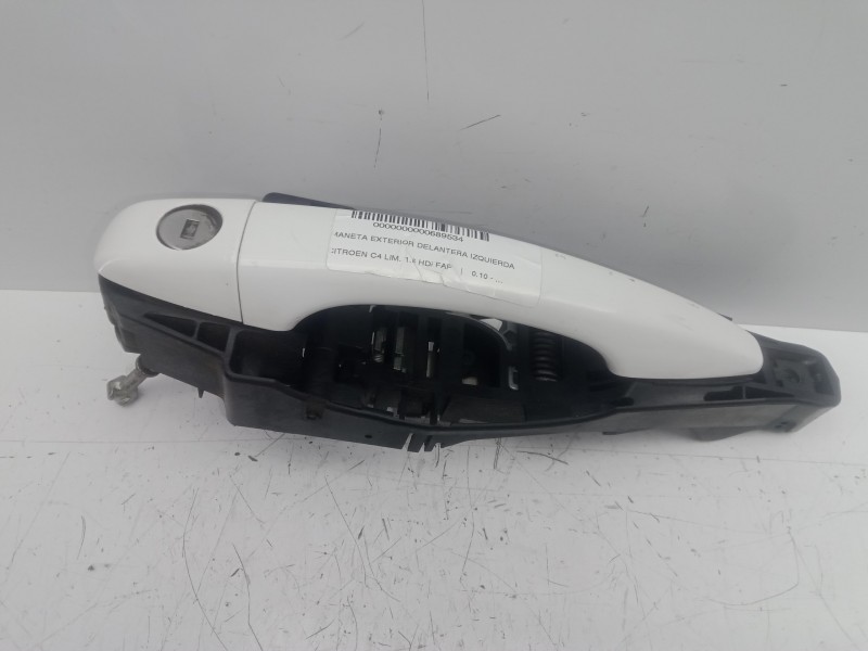 Recambio de maneta exterior delantera izquierda para citroën c4 lim. 1.6 hdi fap referencia OEM IAM 9688834180  