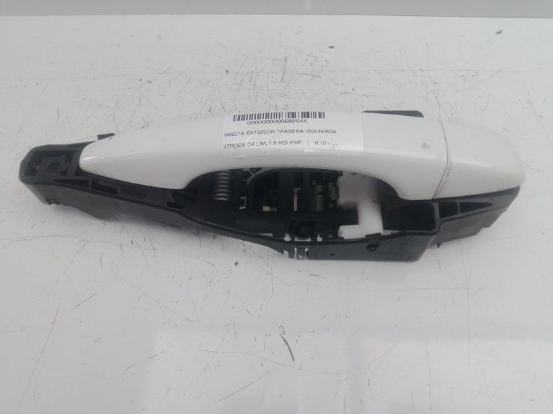 Recambio de maneta exterior trasera izquierda para citroën c4 lim. 1.6 hdi fap referencia OEM IAM 9674812180  