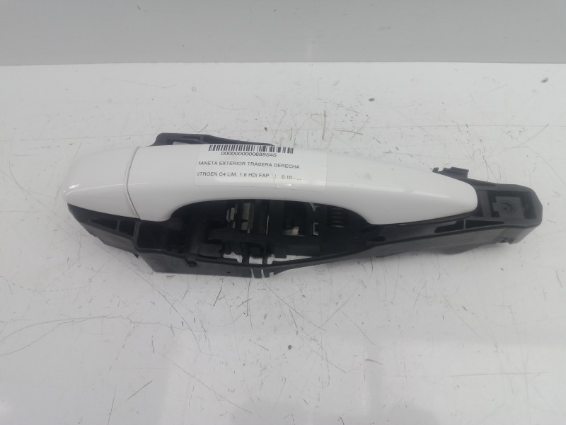 Recambio de maneta exterior trasera derecha para citroën c4 lim. 1.6 hdi fap referencia OEM IAM 9674812280  