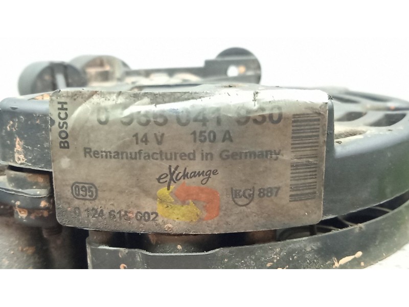 Recambio de alternador para peugeot 406 break (8e/f) 2.0 hdi 110 referencia OEM IAM 0986041930 POLEA.EMBRAGUE 150.AH - 6.CANALES