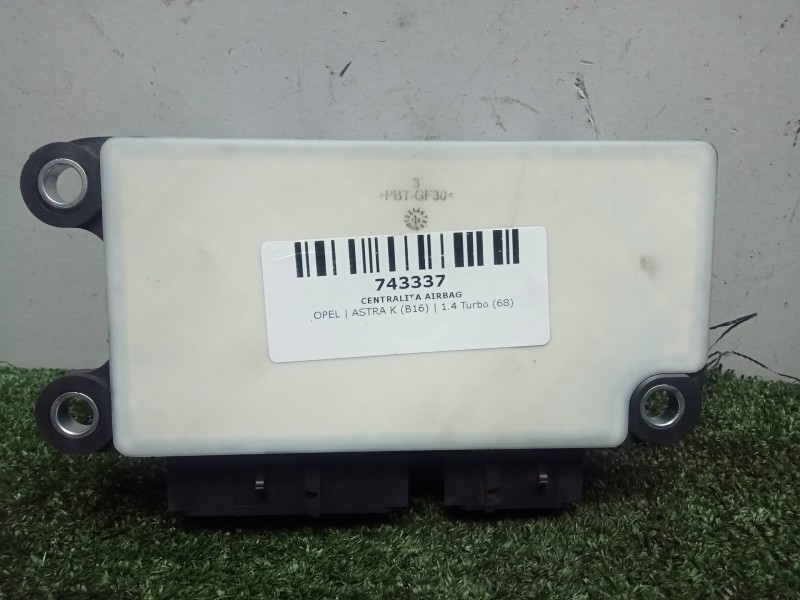Recambio de centralita airbag para opel astra k (b16) 1.4 turbo (68) referencia OEM IAM 13523918  
