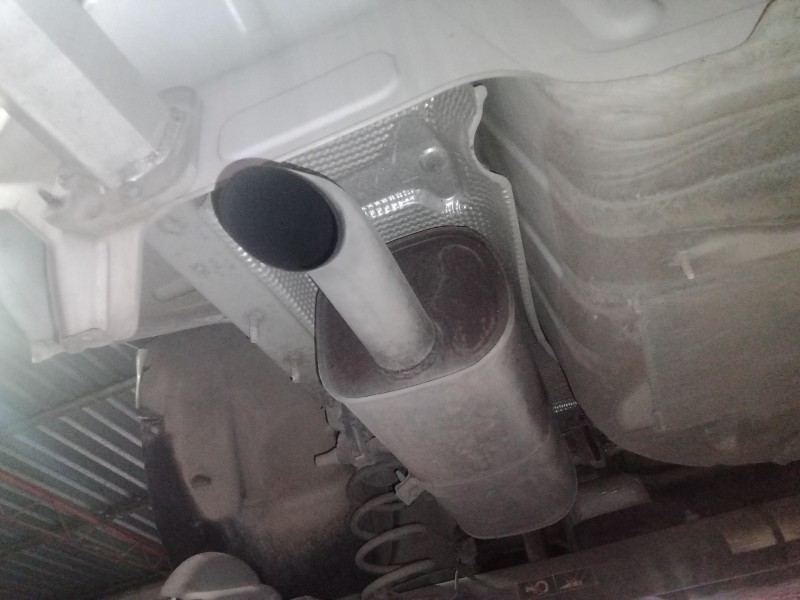 Recambio de tubo escape trasero para citroën c4 lim. 1.6 hdi fap referencia OEM IAM   